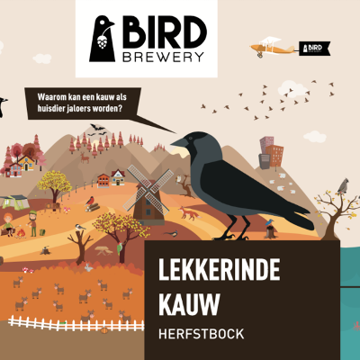 Bird Brewery Lekkerinde Kauw logo